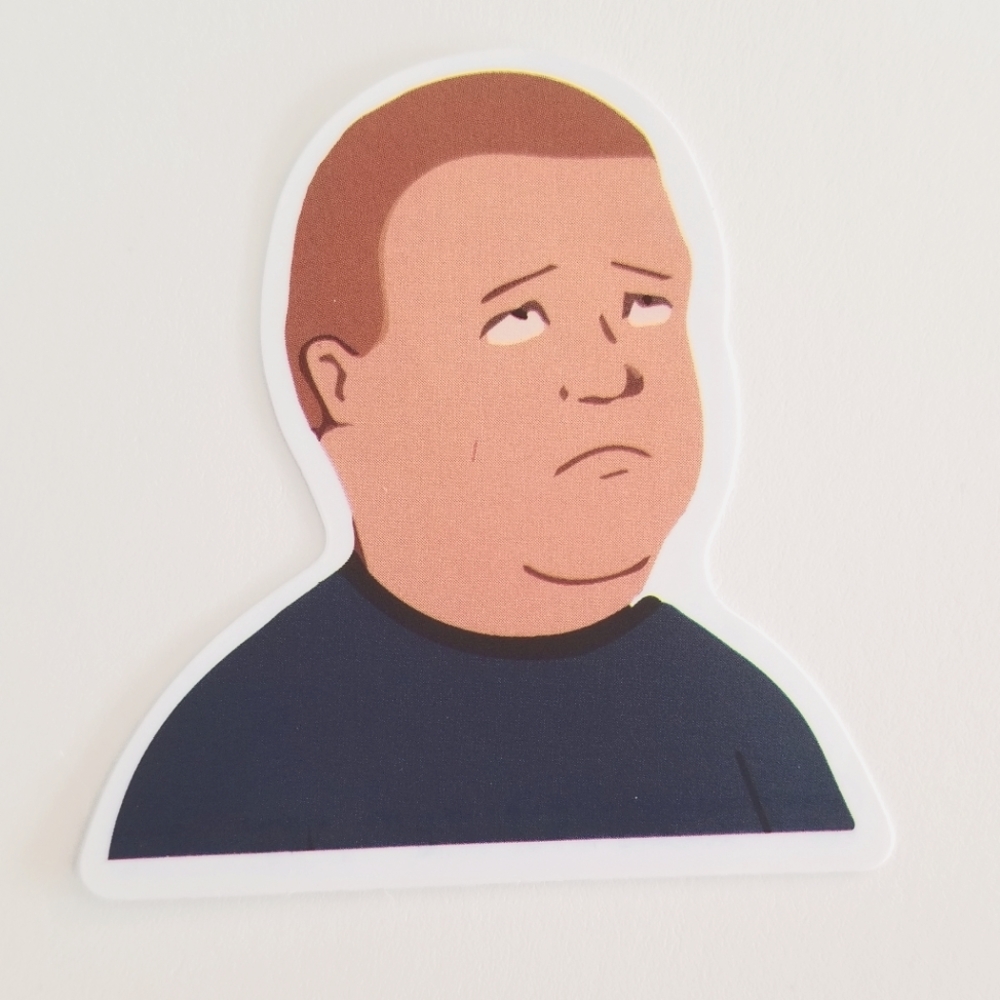 10/$10 Bobby Hill Sticker